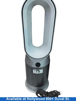 Dyson Hp7a Silver Tower & Pedestal Fan