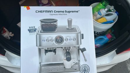 CHEFMAN CREMA SUPREME EXPRESSO MACHINE