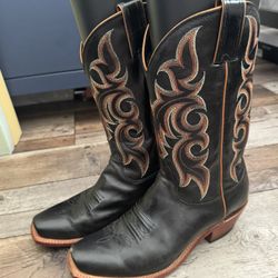 Women Square Toe Cowgirl Boots