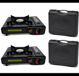 2 Pack Deal  Portable Camping Gas Stove