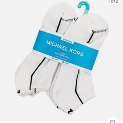 Michael Kors Men's Cushion Low Cut Socks 6pack