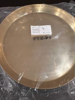 IKEA Gold Platter