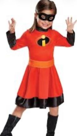 Disney Pixar Incredibles Violet Costume Sz 2/3