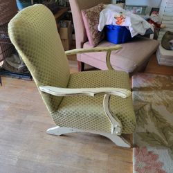 Vintage Antique Rocking Chair Glider