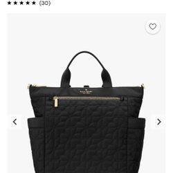 Kate Spade Spade Flower Quilted Convertible Backpack – Brand New