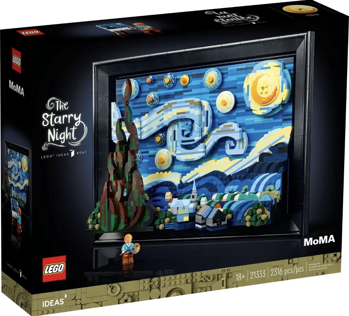 LEGO - Vincent can Gogh - The Starry Night