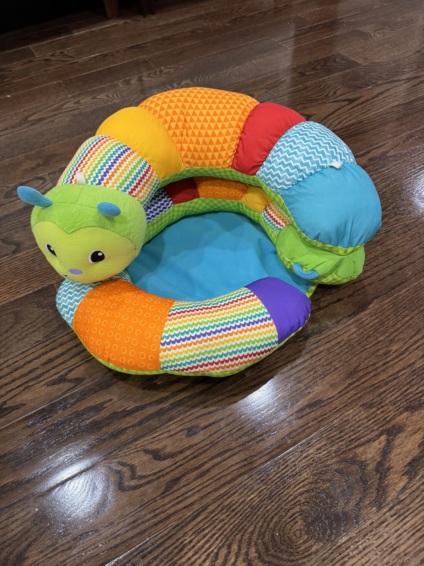 Baby Tummy time Toy Snake With Rattle And Teether