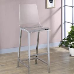 Acrylic Bar Stools by Coaster Furniture ** BRAND NEW **