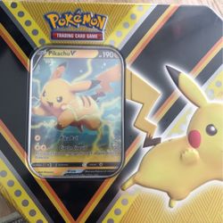 Pokemon Pikachu Tin Box