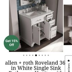 allen + roth Roveland Bathroom Vanity