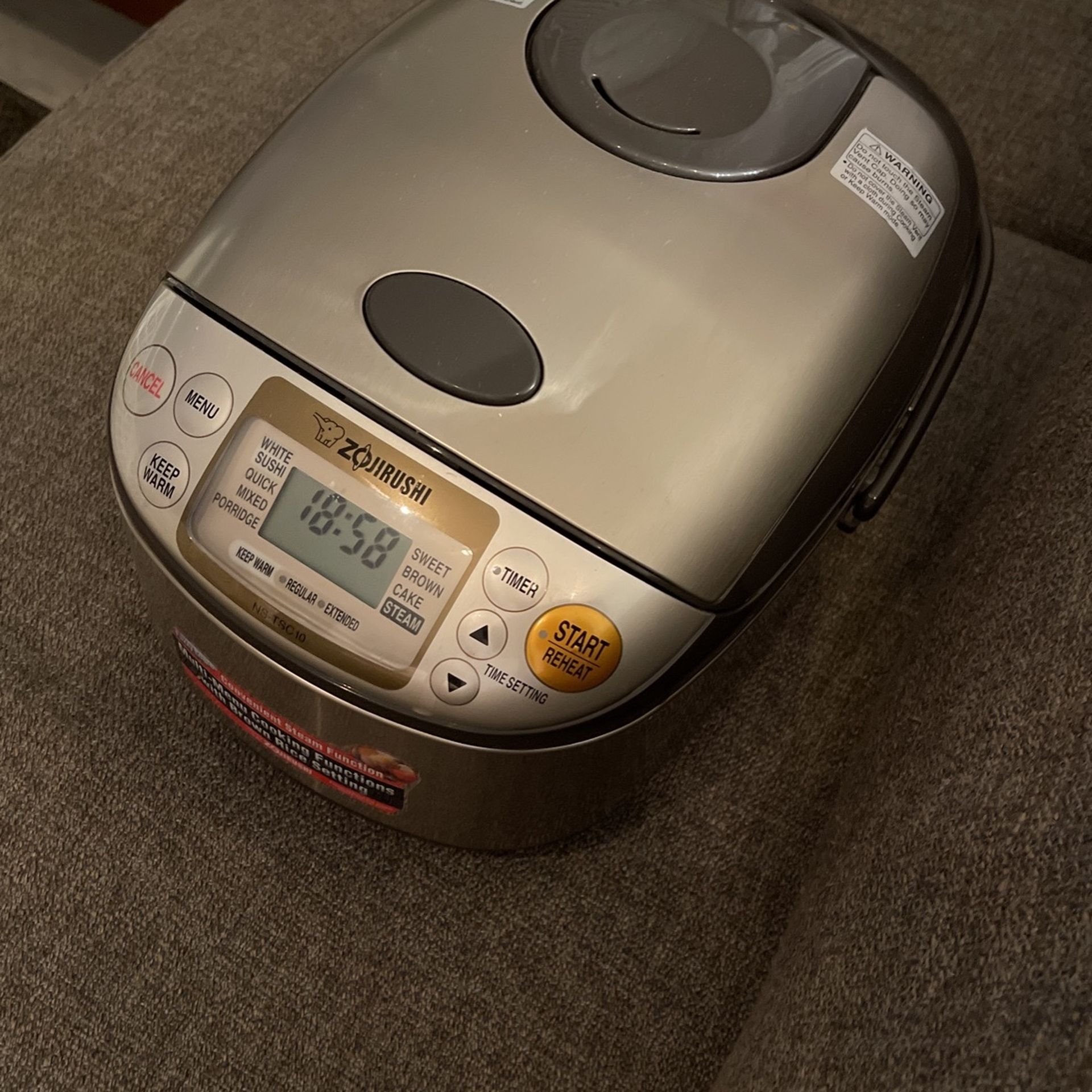 Zojirush Rice Cooker