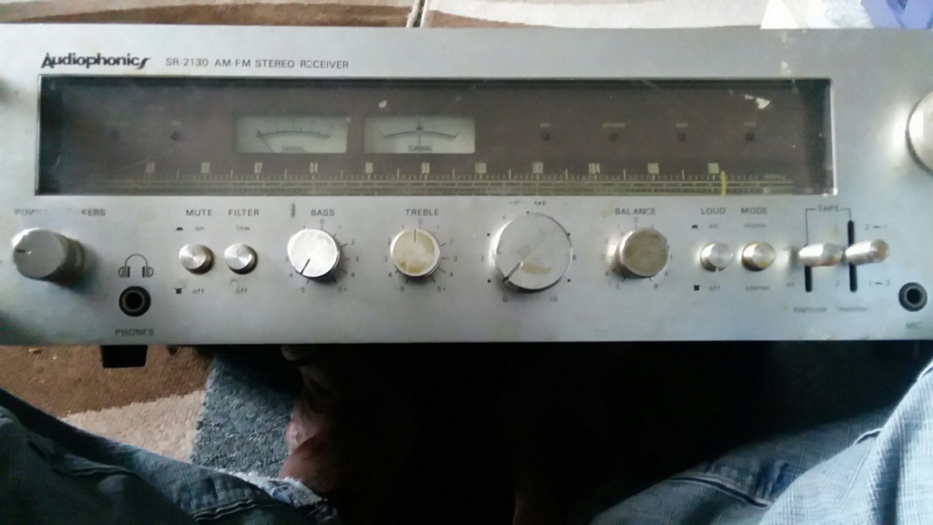 Audiophonics sr 2130 am.fm stereo receiver