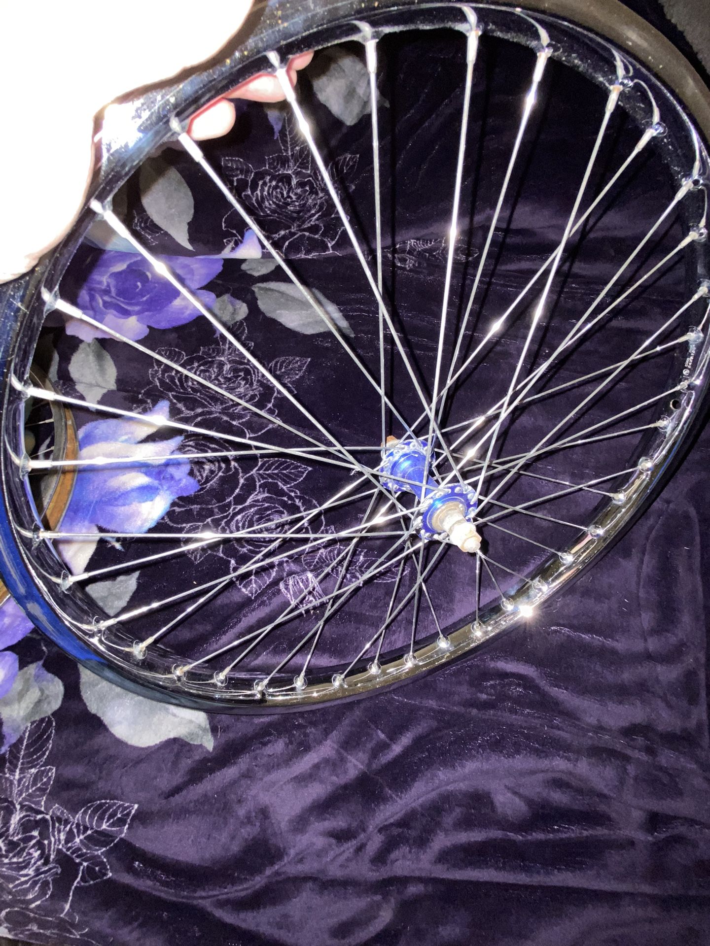 (BMX 24” CHROME CMC KK HUB 3/8 AXEL)