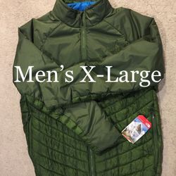 NORTH FACE / Thermoball Puffy Coat Jacket / Mens X-Large (XL) / Retails $230+Tax / Brand New w/ Tags!! / Army Green