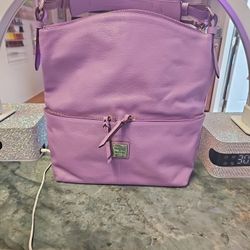 RARE VINTAGE LILAC DOONEY & BOURKE HOBO BAG NEW NEVER USED STILL HAS TAGS