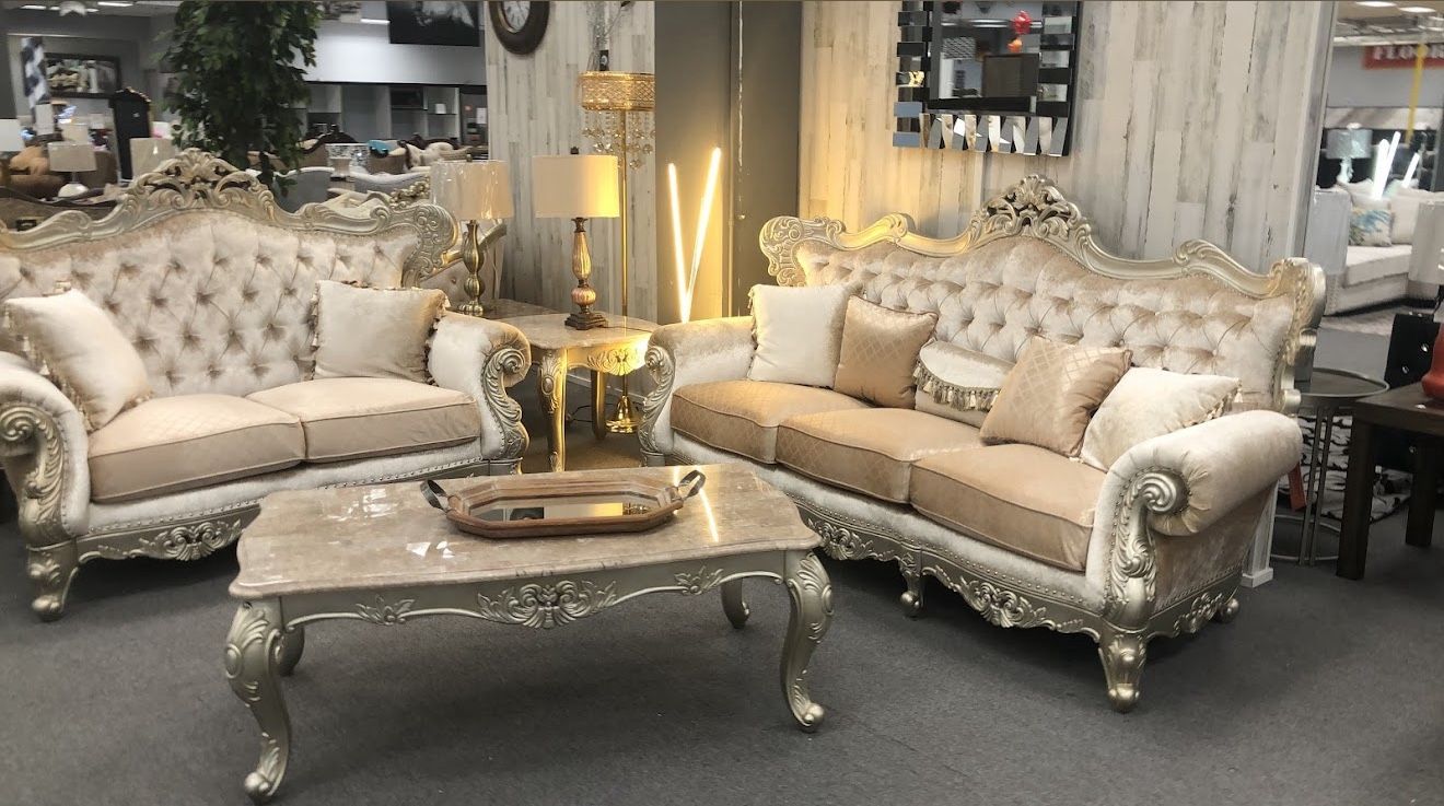 Traditional Persian Sofa Sets And Coffee Table/side Tables