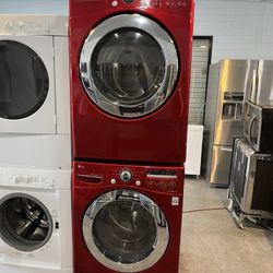🔥 LG Electric Washer & Dryer Set – Stackable or Side-by-Side! 🔥