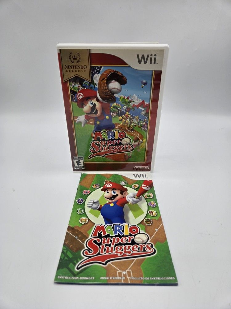 Mario Super Sluggers (Nintendo Wii, 2008) *NO GAME* REPLACEMENT CASE