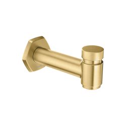 Hansgrohe Lacarno brushed gold optic tub spout