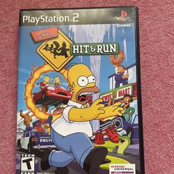 PS 2 Simpsons Hit & Run