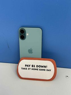 Apple iPhone 16 Plus - Pay $5 DOWN AVAILABLE - NO CREDIT NEEDED