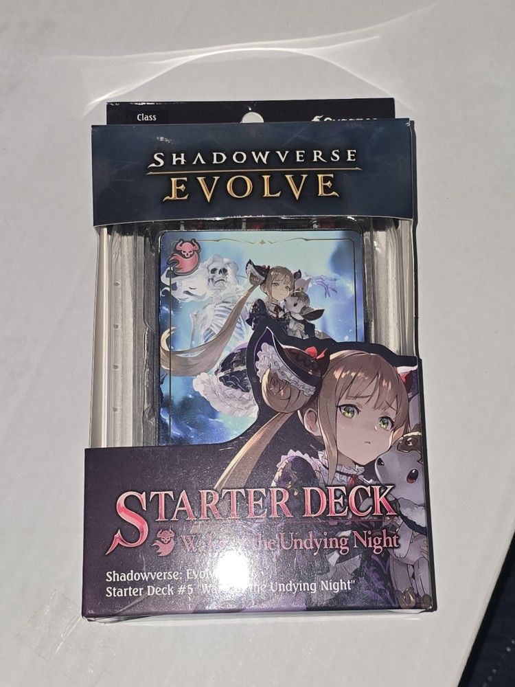 Shadowverse Evolve Starter Deck #5: Waltz of The Undying Night CIB