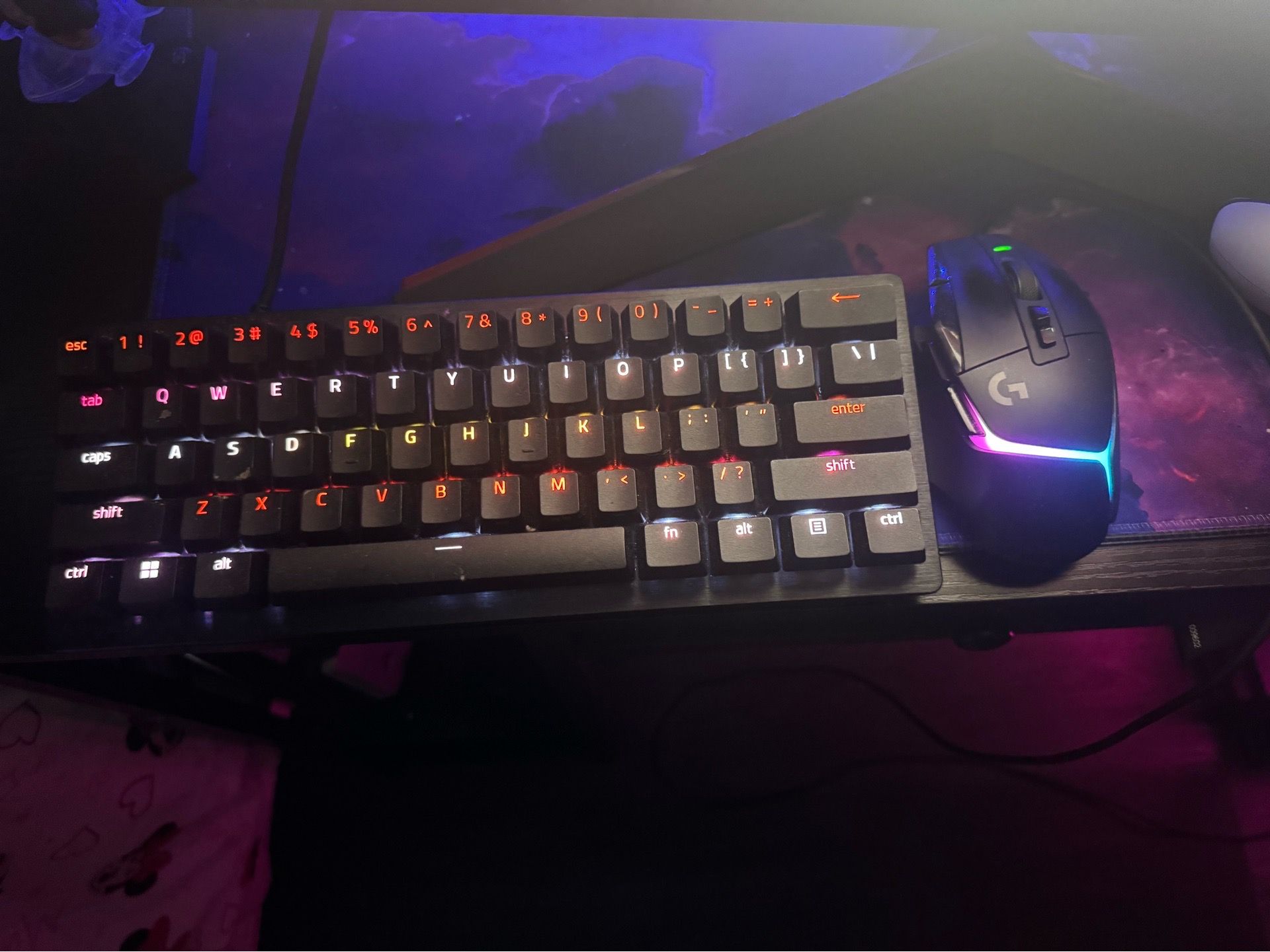 Gaming Keyboard/ 240HZ Monitor