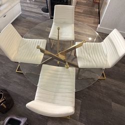 round table with 4 chairs