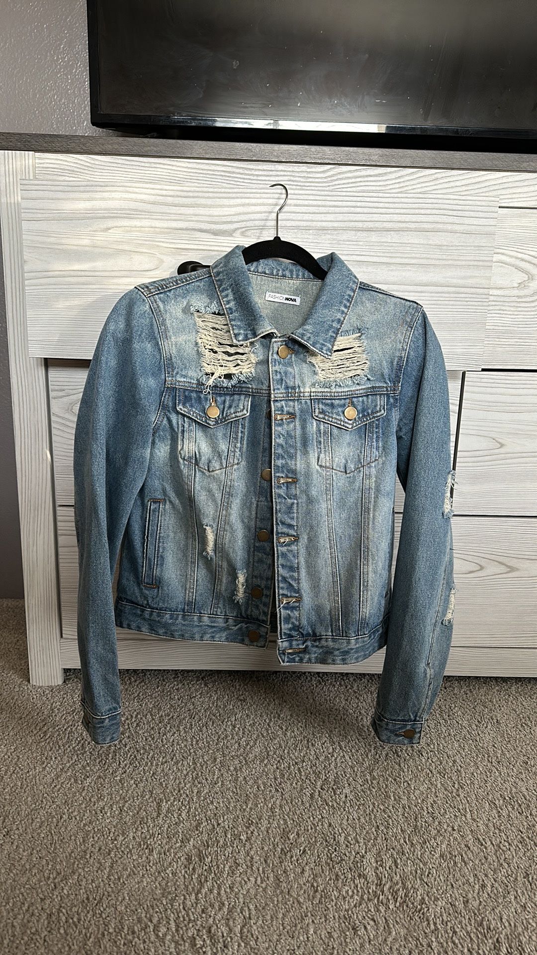 Frayed Jean Jacket