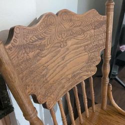 Wooden Barstools Set Of 4