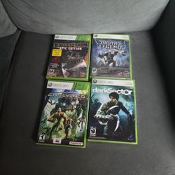 Brand new in shrink wrap 4 Xbox 360 games
