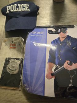 Cop shirt custome