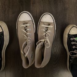 Brown Platform Converse 9W