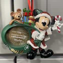 Santa Mickey Mouse Frame Ornament Disney 2019