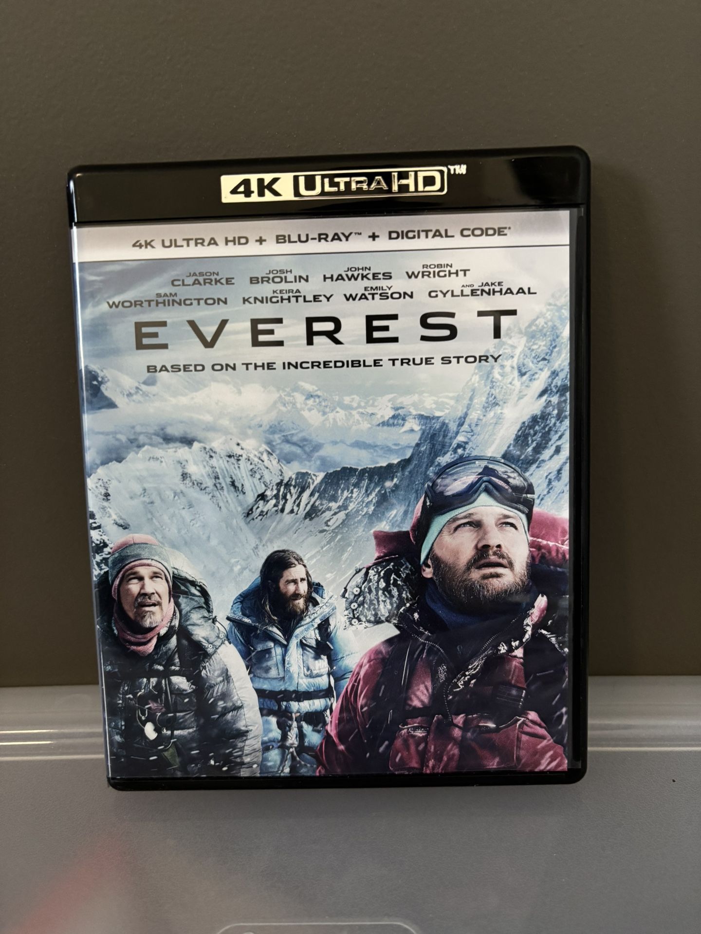 Everest on 4K UHD & Blu Ray