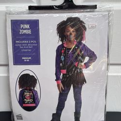 New Size M Child Punk Zombie Costume just $5 