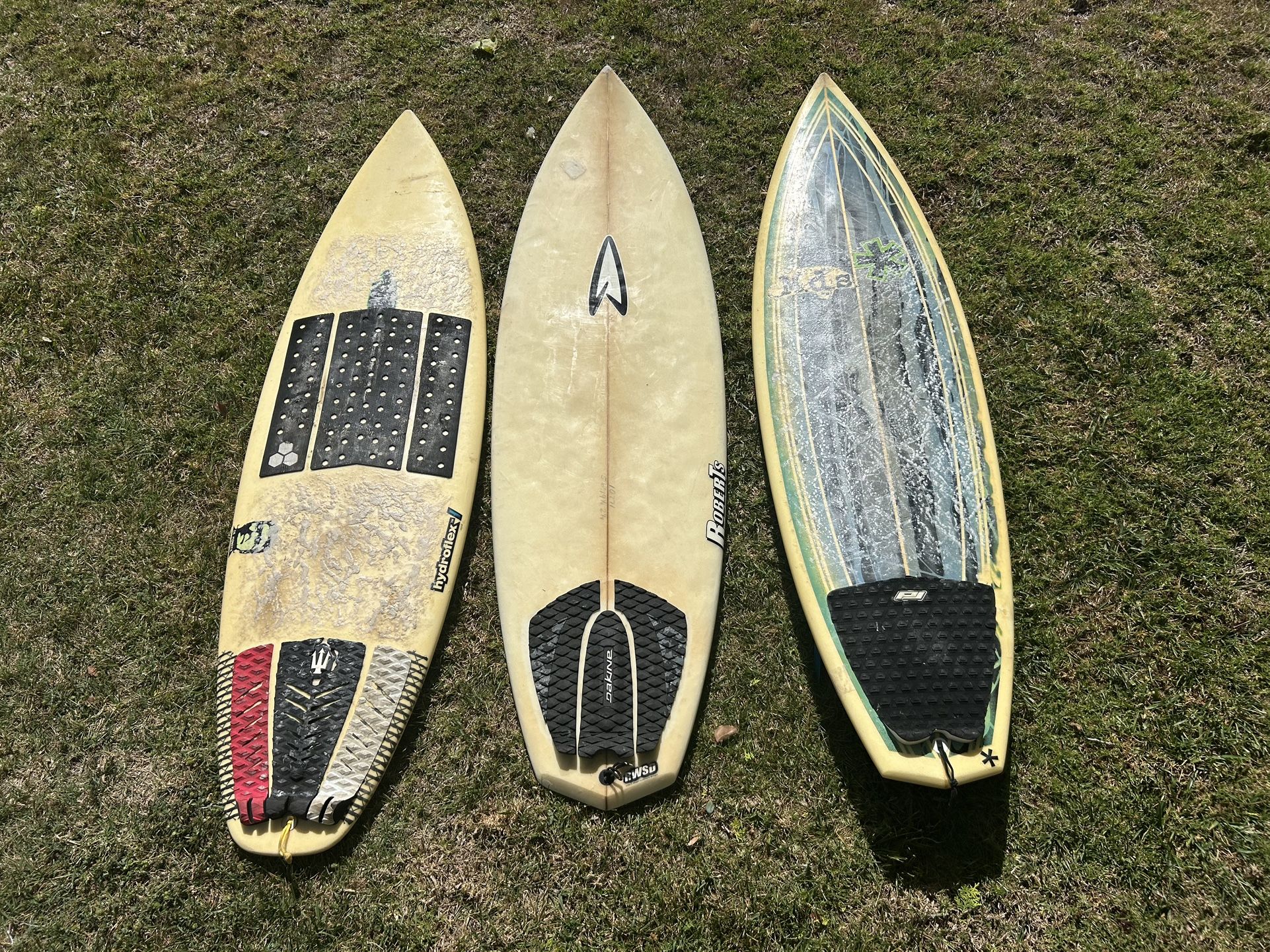 3 Surfboards