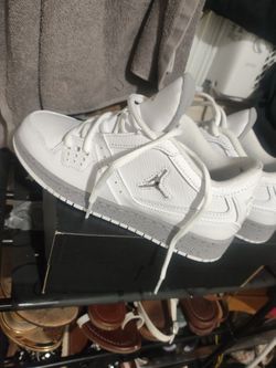 Air Jordan Low-Top White Sneakers