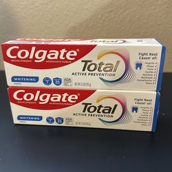 Colgate Total Prevention Whitening Toothpaste Set