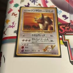 Tauros Monster Pocket Card