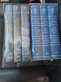 Tolkien LOTR Deluxe & Great Tales of Middle-earth Alan Lee Box Sets NEW SEALED