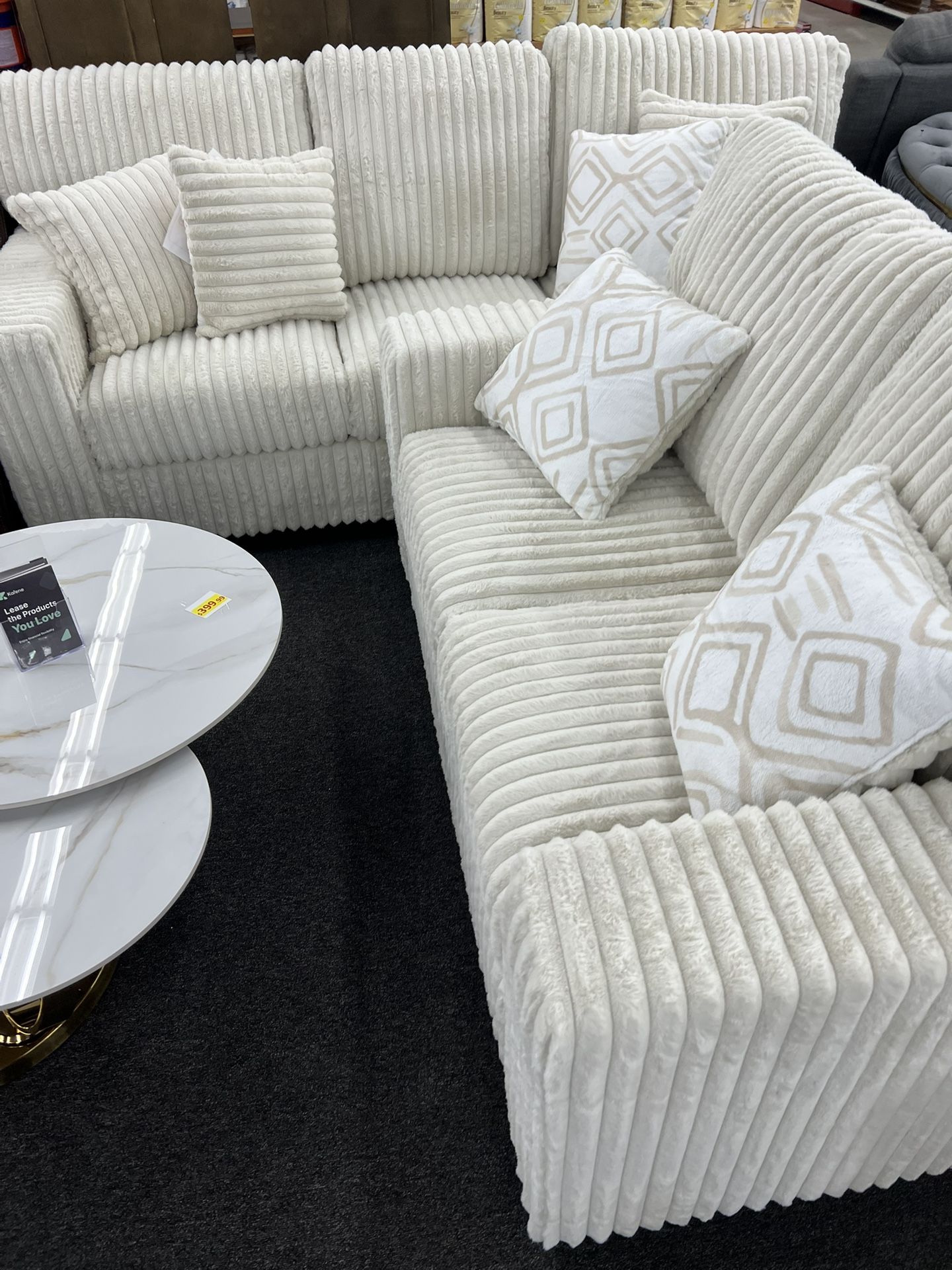 Stylish Nice Couch And Loveseat!