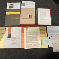 The Great American Program Lot Of Miscellaneous Stuff 