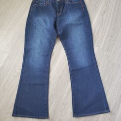 NWT Lucky Brand Women's Blue Jeans Waist: 12/31 Ankle:30 Boot Cut Denim Jeans