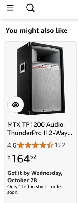 MTX Audio Thunder Pro 2 TP1200