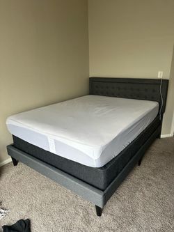 Queen size box spring with mattress