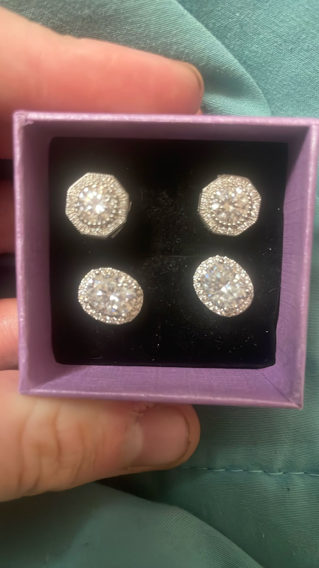 Highest Grade Mossianite Earrings