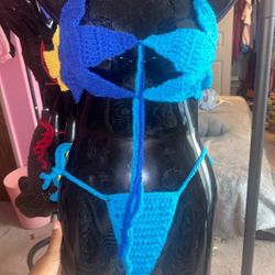 CROCHET star bikini set