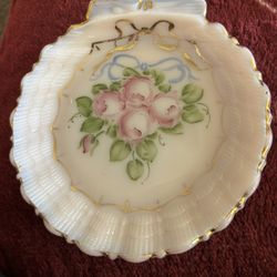 Vintage Pink Milk Glass art Deco 50.00