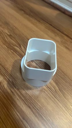 MDS PVC Downspout Adapter, 3X4 in. Downspout X4 in.